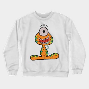 The Orange Monster Crewneck Sweatshirt